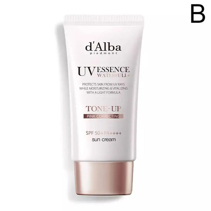 Two 50ml tubes of Full Body UV Protection Sunscreen are displayed upright on a white background. This hydrating, refreshing formula offers comprehensive, breathable sun protection for comfortable all-day wear.