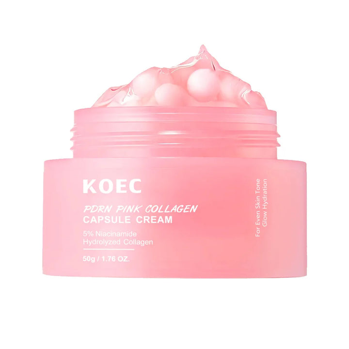 Face Moisturizer Lightweight Moisturizing Cream 5% Niacinamide for Uneven Skin Tone, Glow hydration Collagen Capsule Cream